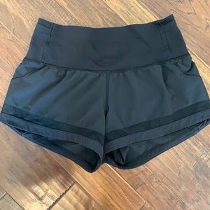 Black Lululemon shorts